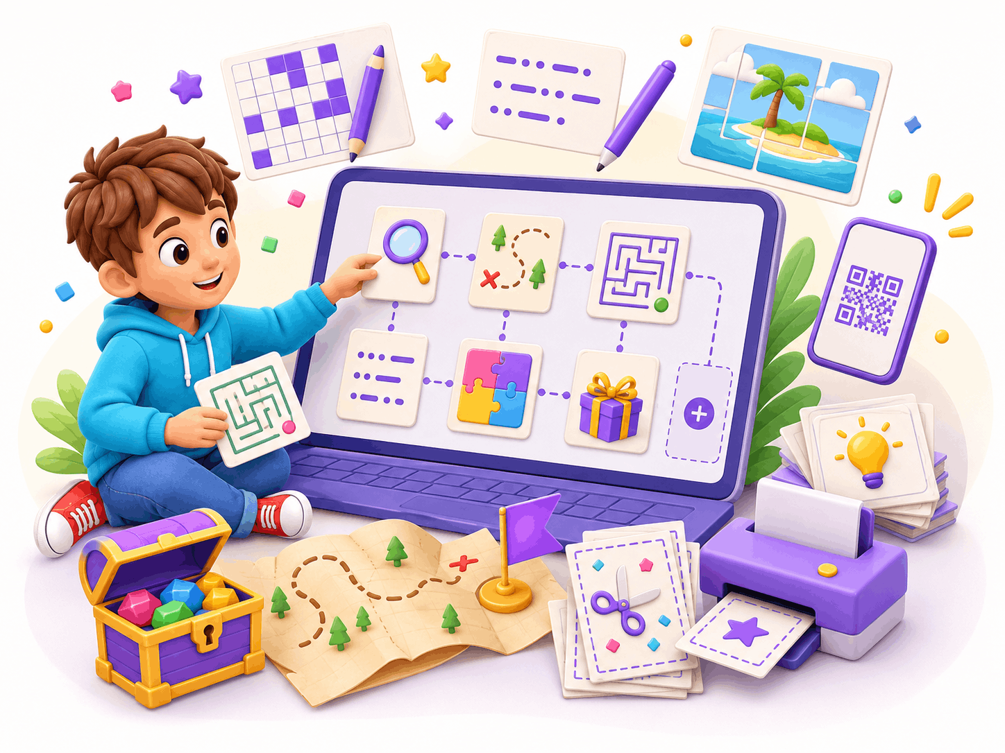 Генератор квестов Fundelivery с готовыми заданиями и игровыми элементами