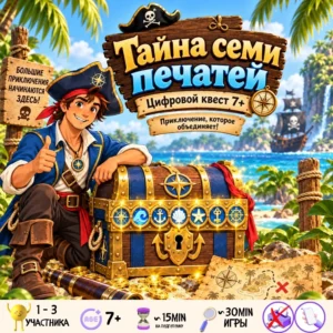Тайна семи печатей – цифровой квест для детей 7+