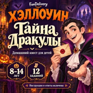 Хэллоуин Дракула приглашает на квест