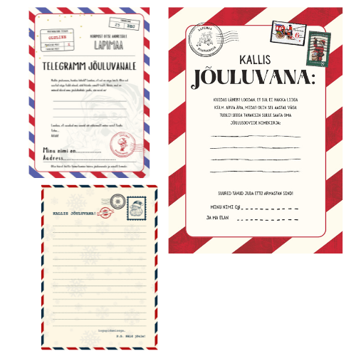 kiri jõuluvanale
