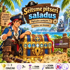 Seitsme pitseri saladus – digitaalne aardejaht lastele 7+